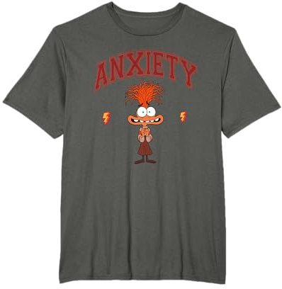 Inside out 2 Anxiety Collegial Maglietta