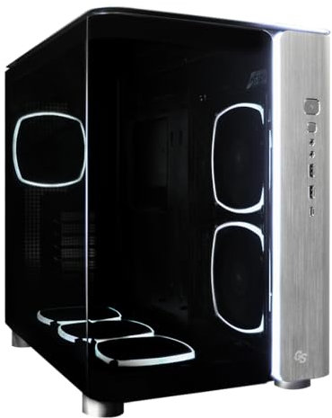 MONTECH X Gear Seeker, King 95 Ultra Dual-Chamber ATX Gaming Case, High-Airflow, Aluminum I/O Panel,Sturdy Curved Tempered Glass Front, Six ARGB Fan Pre-Installed, Space Grey