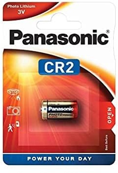Panasonic CR2 3V Lithium Battery for Photos. Ideal for cameras and electronic devices. Long life and reliability in every shot.