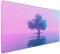Rosa Schreibtischunterlage Baum des Lebens Mousepad Groß 1000x500x3 mm XXL Mauspad Wasserdicht rutschfest Gummibasis, für PC MacBook und Laptop Mousepad Gaming Zubehör für Büro Deko Aesthetic Z-826