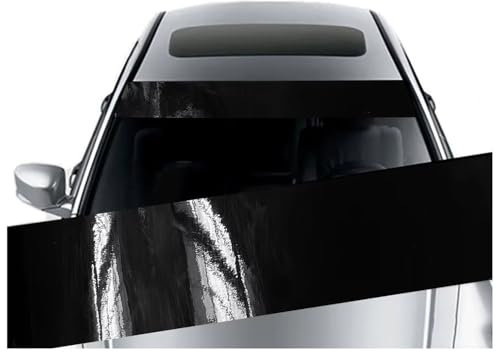 BFRDGE Auto-Front-Sonnenstreifen, für VW Scirocco III 2008-2014 2015 2016 2017 Auto Windschutzscheiben Sonnenschutz, Fensteraufkleber, Aufkleber,B