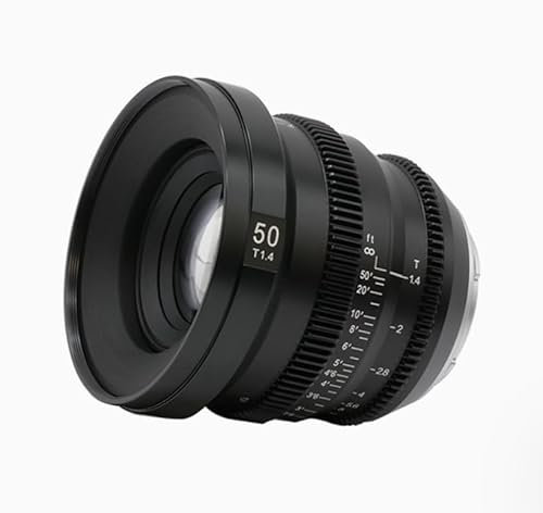 SLR Magic MicroPrime Cine 50mm T1.4 Obiettivo per S0NY E Mount Fotocamera Full frame Messa a fuoco manuale