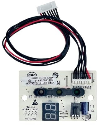 SSJAPYQV Placa De Control De Recepción De Señal De Unidad Interior 0011800184, Compatible con La Placa De Circuito Impreso (PCB) De Pantalla del Aire Acondicionado Haier.
