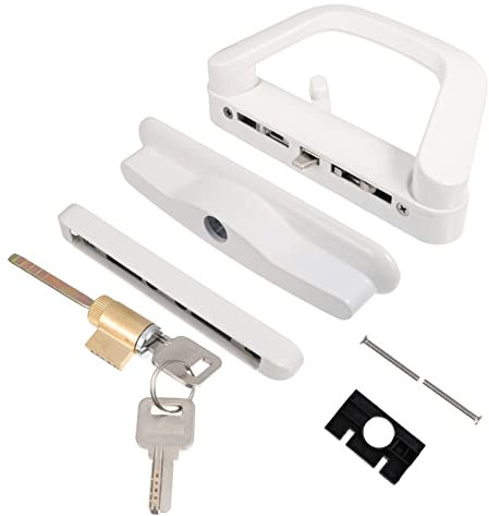 KONTONTY Cerradura De Puerta Práctica Aleación De Zinc Seguro y Duradero Cerradura De Privacidad Fácil Instalar y Usar