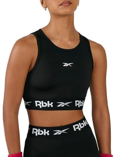 Reebok Women's Id Train Cutout Bralette Sports Bra