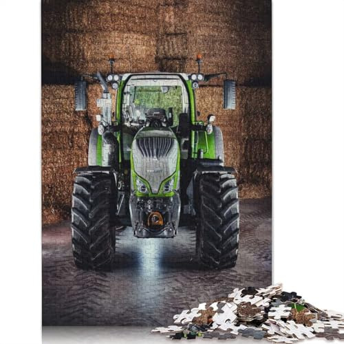 Fendt 724 – Episches 1000-Teile-Puzzle für Erwachsene (Vorderansicht) – Papierpuzzle für Erwachsene ab 18 Jahren – Anspruchsvolles Spiel – 38 x 26 cm / 1000 Teile