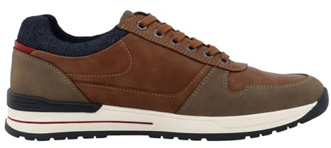 MUSTANG Herren Schuhe Halbschuhe, Farbe:Braun, Schuhgröße:EUR 48, Artikel:-Cognac