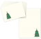 Briefpapier Set für Kinder WEIHNACHTSBAUM DIN A5 liniert inklusive 20 dazu passenden Umschlägen/Briefpapier Weihnachten/Briefpapier Set Weihnachten/Wunschzettel