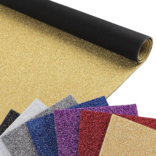 Primaflor Hochzeits-Teppich Glimmer | Gold | 200x1000 cm | 5 mm hoch | schwer entflammbar Bfl-s1 | rutschsicherer Hochzeitsläufer mit Glitzeroptik | Event und für Messe, Hochzeit, Ausstellung