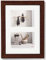 Walther design HO218N Home Holz-Galerierahmen 2X 13x18 cm, nussbaum