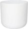 Ivyline Round White Lisbon Planter - Stylish, Waterproof & Durable - Contemporary Premium Glazed Decorative Indoor Ceramic Flower Pot - H26cm x D26cm