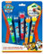 Undercover PPAT0743 - Set mit 5 bunten Fasermalern und Stempeln, Paw Patrol