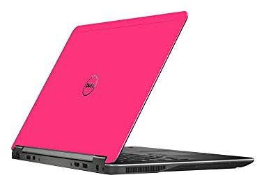 AlphaWraps Skin for Dell Latitude E7440 Laptop | Matte Pink | Protective and Durable Vinyl Decal wrap Cover | Made in The UK