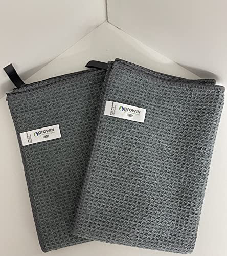 proWIN Londry grau 50 x 70 cm - Doppelpack - 2 Stück
