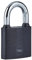 Yale Y111B/38/121/1 Candado, Negro, 38 mm
