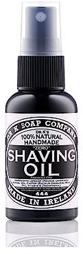 Dr K Soap Company Shaving Oil 50ml - Zero - duftneutrales Rasieröl | 100% natürliche Inhaltsstoffe