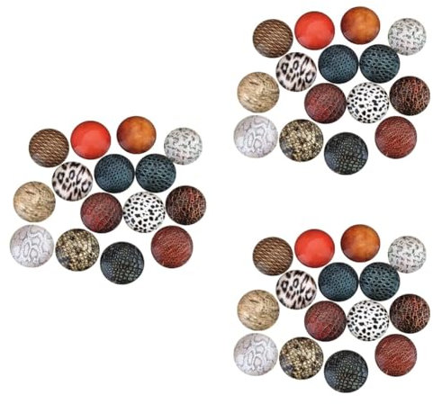 NUOBESTY 264 Stk Tierische Aufkleber Alte Aufkleber Mosaikfliesen Zum Basteln Dekoratives Whiteboard Kühlschrank Whiteboard Cabochon-schmuck Ornamente Glas Geocache Büro Urwald Anhänger