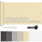 ROBAG Balkon Sichtschutz 180x500cm, Balkon Verkleidung, Witterungsbeständig und Wasserabweisend, mit Ösen und Kordel für Gartenzaun Balkonzaun - Beige