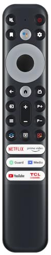 Aulcmeet rc902v FMR1 Nouveau Remplacement Voix télécommande Sub arc902v fmrh pour fit for TCL 8K QLED Command TV 75c635k 55c635k 65c635k 65 x925 75 x925 50p725g 55 c728 75C728