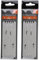 Storfisk fishing & more 4er Set Ultralight Spoonvorfach (1 m Fluorocarbon) mit Wirbel und Snap-Karabiner, Durchmesser:0.16 mm
