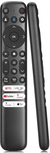 RC813 FMB1 Remote for TCL TV Remote Control Compatible with TCL-Google-TV QM8/QM7/S5/S4/S3/Q7/Q6/Q5 4K UHD HDR LED QLED QD-MiniLED Full-HD TVs[No Voice Function]