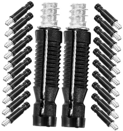 Cabilock 100pezzi Raccordi Per Blocchi Camma Per Mobili Collegamento Bulloni Camma Per Mobili e Armadi Connettori Per Elementi Fissaggio Per Blocchi