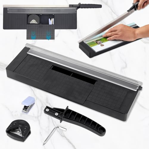 Srup Papierschneider A4 Kompakt, Präzise Schneidemaschiene, Hebelschneider | Präzise Schneidemaschiene für Karton, Schneidemaschine papier, PA4-Papierschneider