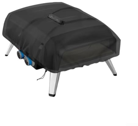 For Tefal Gas Oven Pizza Cover 71 x 52 x 35 cm Waterproof and Windproof Oxford Cloth with Tightening Buckles and Storage Bag for Convenient Use