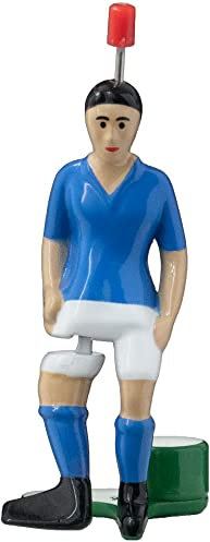 TIPP-KICK Star-Kicker Italien I Original Spieler für Groß & Klein I Spielspaß mit der Fußball-Figur Spiel I Zubehör I Trikot Blau