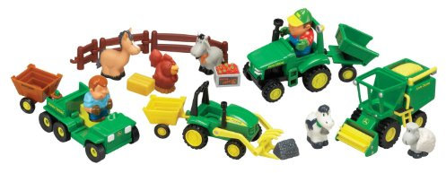 JOHN DEERE Preschool 34984, Fahrzeug Spielset, Aktivitätspielzeug, grün