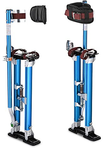 Trockenbau Stelzen 61 cm-40 Aluminium Werkzeug für Malerei Maler Taping blau