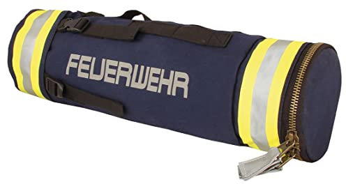 tee-uu Kombi Leinenbeutel mit dem Aufdruck Feuerwehr