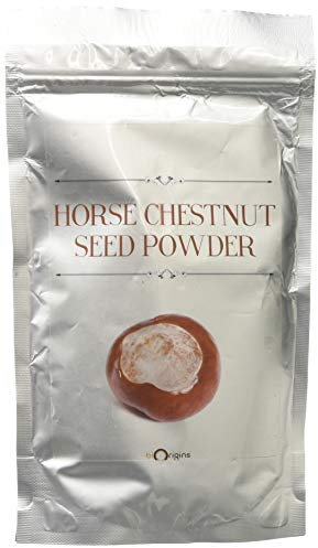 Mystic Moments | Horse Chestnut Seed Powder | 100g | Aesculus hippocastanum seed powder for lotions, salves and botanical cosmetic formulations.