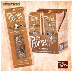 Primal Spirit Vegan GF Jerky Strips Hickory 28g X 8 (Pack of 8)