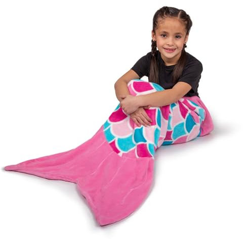 Fin Fun Cuddle Tails Decke, rosa, Uni