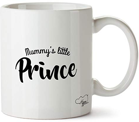 Hippowarehouse Mummy's Little Prince Printed Mug Cup Ceramic 10oz