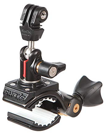 iSHOXS Cobra Pro – Aluminium Rohrhalterung für GoPro & Action Cams | 360° verstellbar, extrem stabil & vibrationsdämpfend | Für Rohrdurchmesser Ø 15-50 mm – Ideal für MTB, Motorrad, Rennrad & Offroad