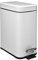 5 five simply smart JJA Poubelle Rectangle 5L Mat Blanc