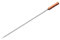MOESTA-BBQ 10211 - Spiedino per Churrasco, in acciaio inox con manico in legno, 75 cm x 10 mm, griglia a sfera Mangal