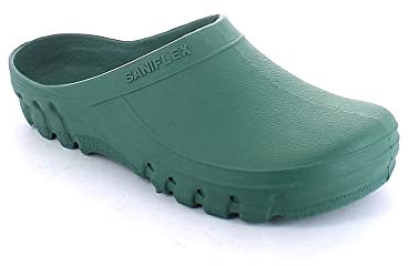 SANIFLEX 46 Ciabatta Gomma Verde Zoccolo Giardino Verde 41-42