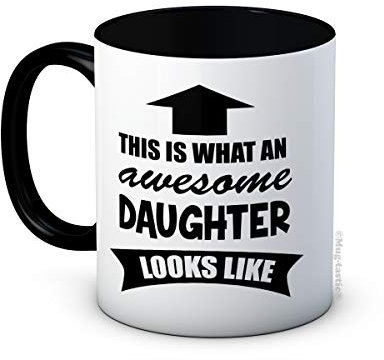 This is What an Awesome Daughter Looks Like - Keramik Kaffee Tasse Becher