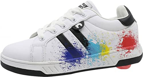 Breezy Rollers 2180370, Rollschuh, Schuhe mit Rollen, 2-in-1 Kinderschuhe, Skateboardschuhe, Sneakers