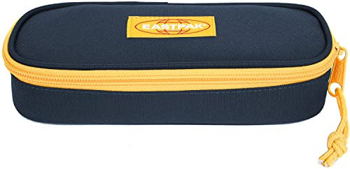 EASTPAK OVAL Single Federmäppchen, 22 cm, Kontrast Young (Schwarz)