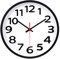 Wall Clock Silent Non-ticking 30cm Modern Decorative Analog Quartz Clocks for Kitchen Living Room Bedroom Office School Decor,3D Numbers Easy to Read,12 Black