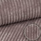 Heko Panels Murano Polsterstoff Cord-Optik Meterware Stoff zum Nähen Möbelstoff Abriebfestigkeit 35000 Zyklen 100 x 142 cm Altrosa