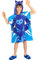 Funidelia | Catboy Poncho Handtuch - PJ Masks für Jungen Zeichentrickfilm, Catboy, Eulette, Gecko - Lustige Geschenke für Kinder an Weihnachten, Geburtstag und anderen Anlässen - Blau