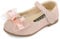 MK MATT KEELY Girls Party Wedding Shoes Mary Jane Ballet Dress Flat with Bow for 2-7 Years Toddlers Kids Pink,8.5 UK Child(CN28)