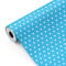 Geschenkpapierrolle groß 62 cm x 100 m • Blau mit weißen Punkten • Ideal für: Geschäfte, Gewerbe, Geschenkverpackung, Geburtstag, Babyparty, Hochzeit, Dekoration
