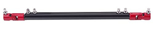 Alnicov Bassdrum Pedal Drive Shaft Double Drum Pedal Link Bar, Replacement for Drum Kit Black