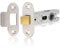 XFORT Nickel Plated Radius Tubular Latch, A 75mm Nickel Plated Tubular Latch for Internal Wooden Doors.